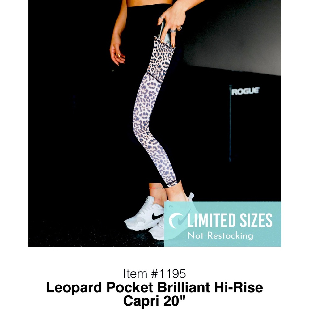 ZYIA Leopard Brilliant Capri